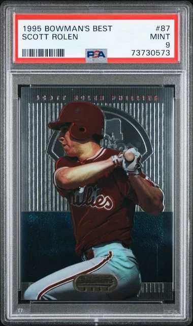 1995 Bowman Best Scott Rolen #87 card image
