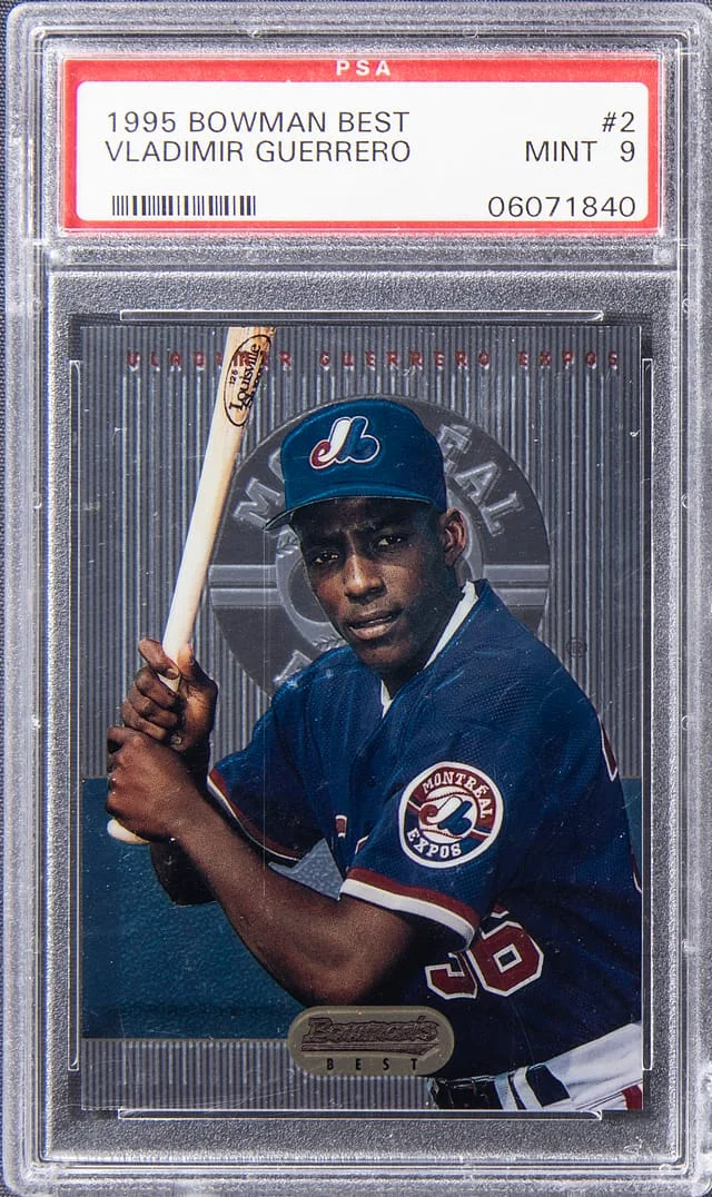1995 Bowman Best Vladimir Guerrero Jr. #2 card image