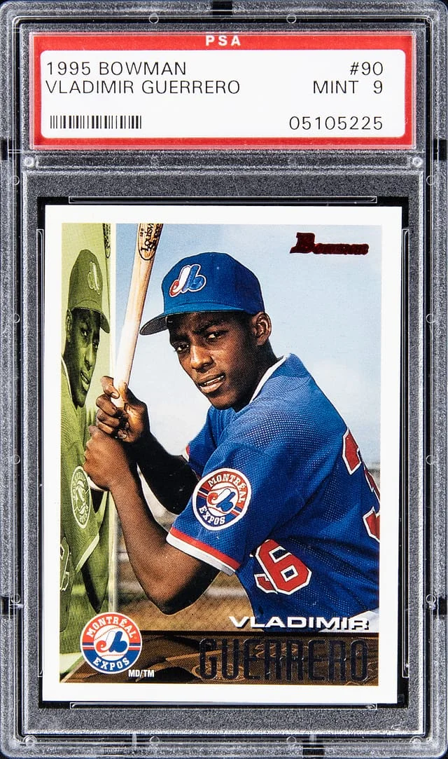 1995 Bowman Vladimir Guerrero Sr. #90 card image
