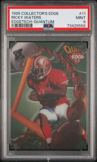 1995 Collector' Edge Edgetech Quantum Ricky Watters #11 card image