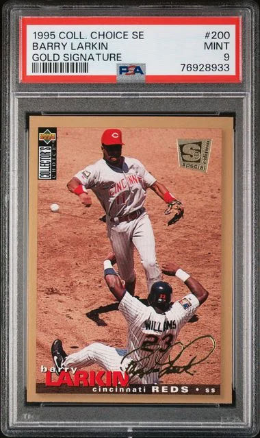 1995 Collector's Choice Barry Larkin SE #200 card image