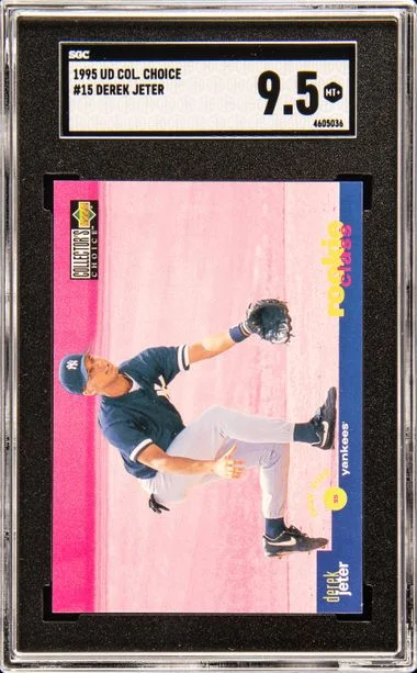 1995 Collector's Choice Derek Jeter #15 card image