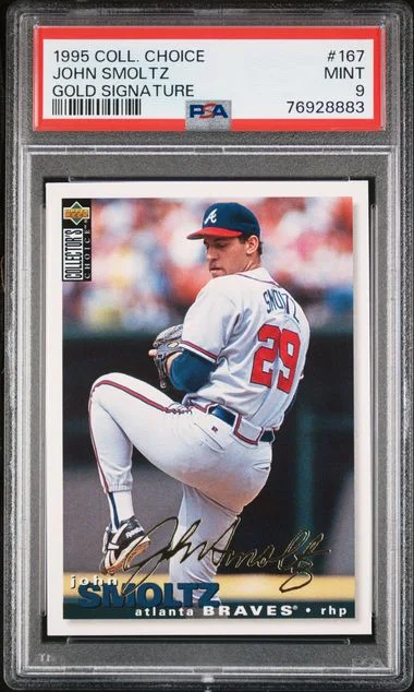 1995 Collector's Choice John Smoltz #167 card image