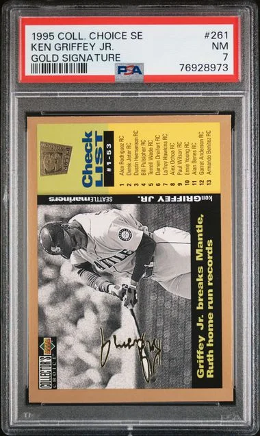 1995 Collector's Choice Ken Griffey Jr. SE #261 card image