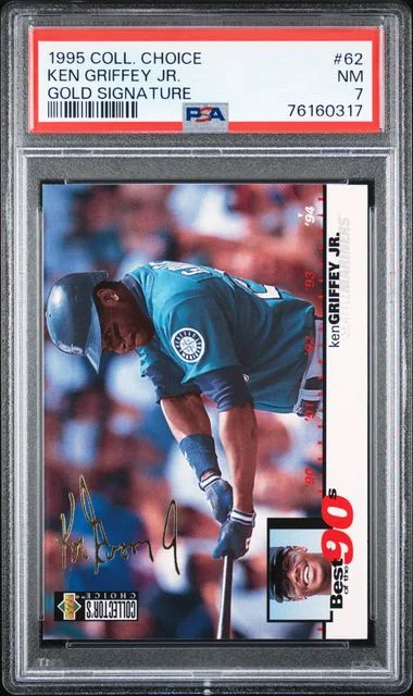 1995 Collector's Choice Ken Griffey Jr. #62 card image