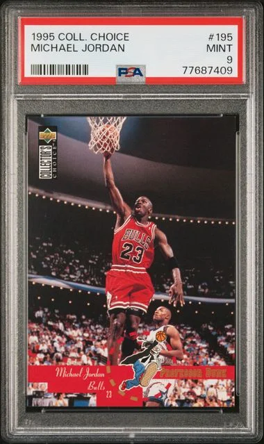 1995 Collector's Choice Michael Jordan #195 card image