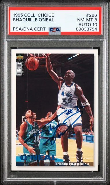1995 Collector's Choice Shaquille O'Neal #286 card image