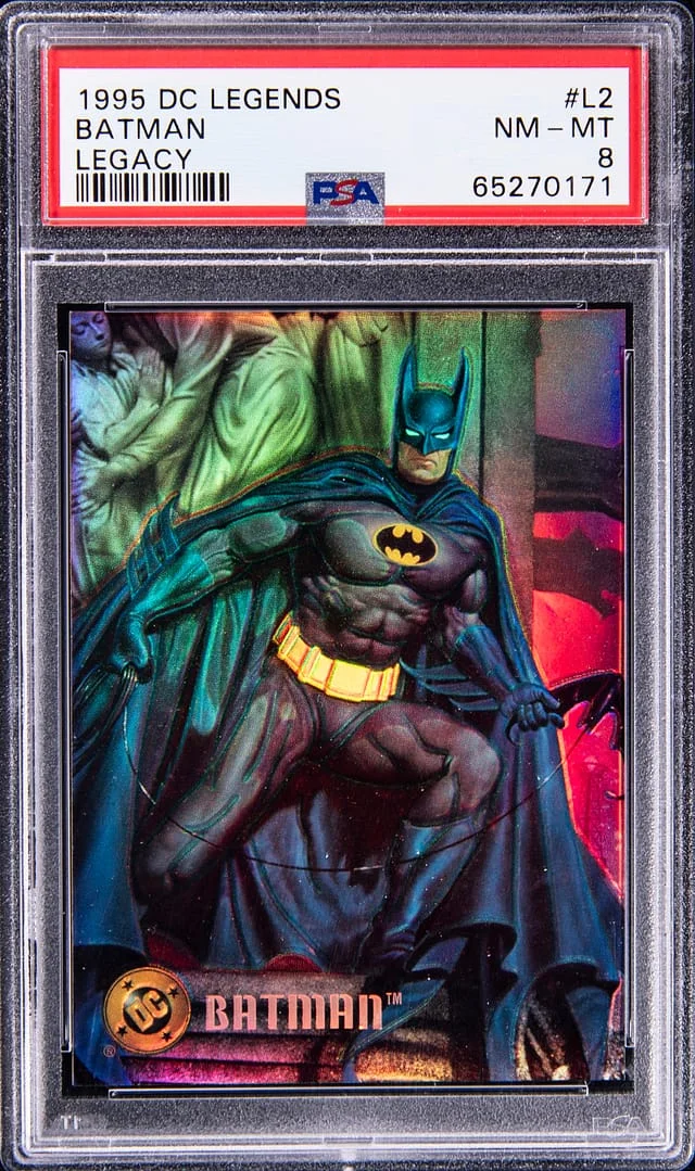 1995 DC Legends Legacy Batman #L2 card image