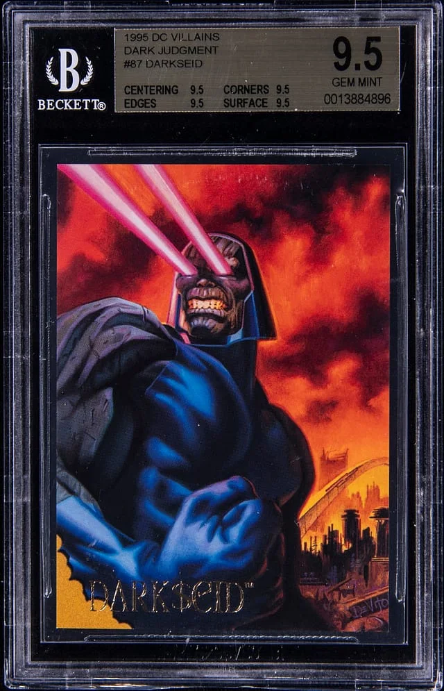 1995 DC Villains Dark Judgment Darkseid #87 card image
