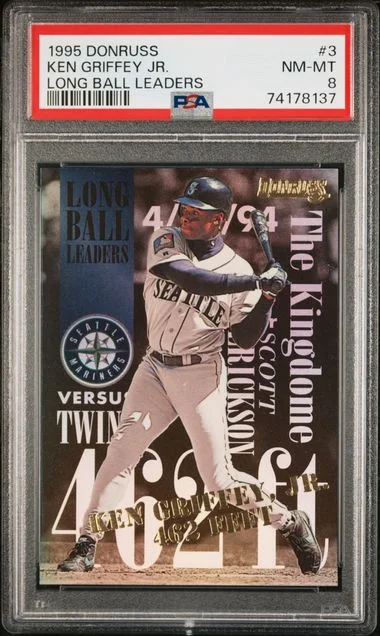 1995 Donruss Ken Griffey Jr. Long Ball Leaders #3 card image