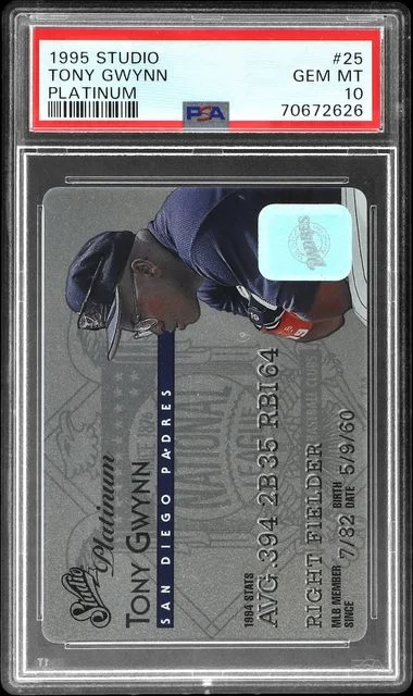 1995 Donruss Tony Gwynn Studio Platinum #25 card image