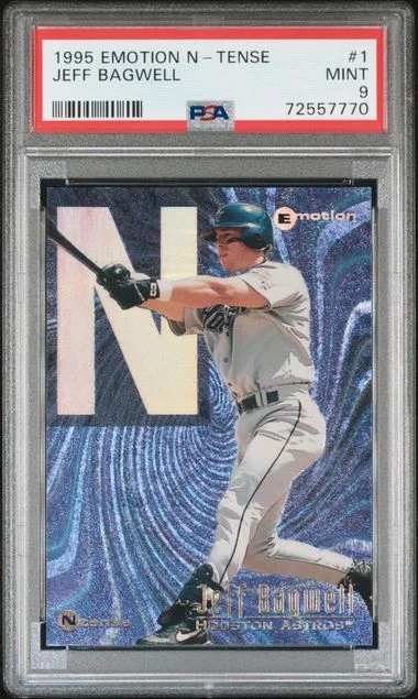 1995 Emotion N-Tense Jeff Bagwell #1 card image