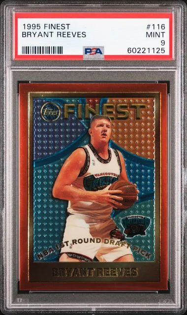 1995 Finest Bryant Reeves #116 card image