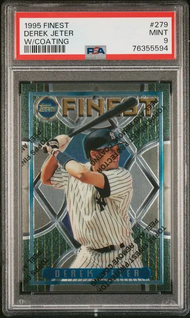 1995 Finest Derek Jeter W/Coating #279 card image