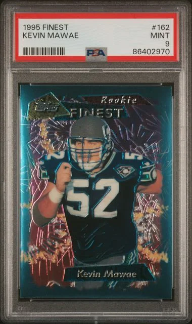 1995 Finest Kevin Mawae #162 card image