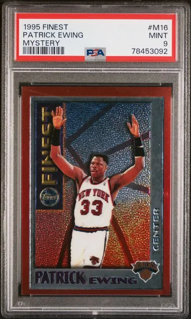 1995 Finest Patrick Ewing Mystery #M16 card image
