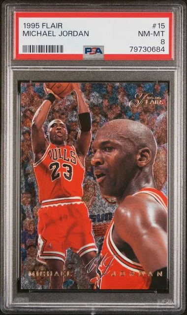 1995 Flair Michael Jordan #15 card image