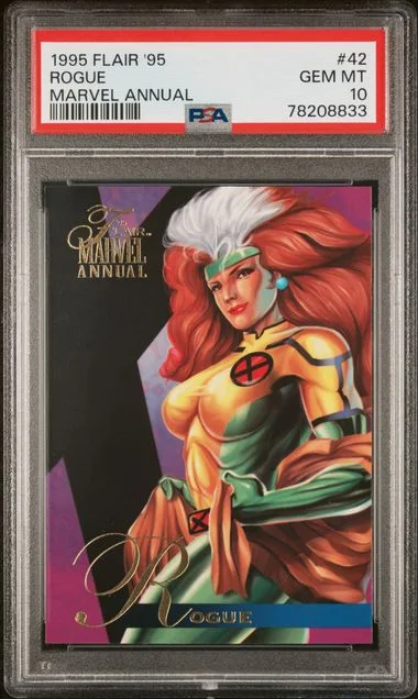 1995 Flair Rogue 95 Marvel Annual #42 card image