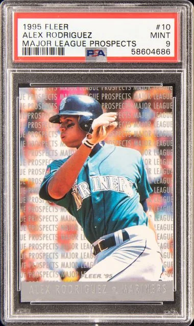 1995 Fleer Alex Rodriguez Major League Prospects #10 card image