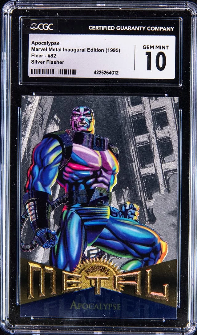 1995 Fleer Apocalypse Marvel Metal #82 card image