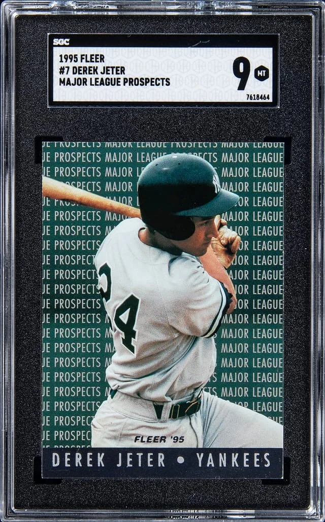 1995 Fleer Derek Jeter Major League Prospects #7 card image
