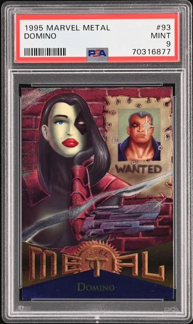 1995 Fleer Domino Marvel Metal #93 card image