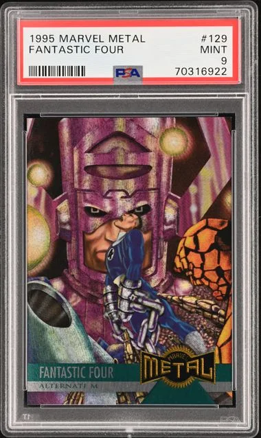 1995 Fleer Fantastic Four Marvel Metal #129 card image