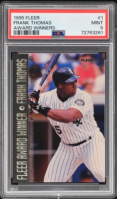 1995 Fleer Frank Thomas Award Winners #1 card image