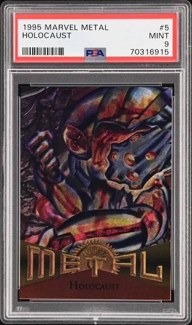 1995 Fleer Holocaust Marvel Metal #5 card image