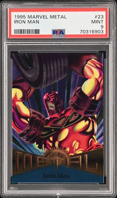 1995 Fleer Iron Man Marvel Metal #23 card image