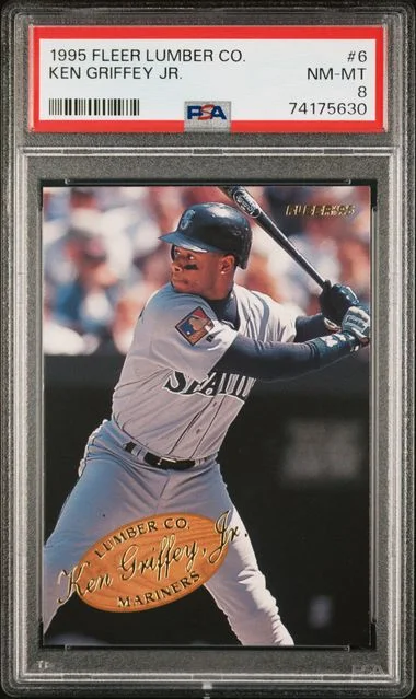 1995 Fleer Ken Griffey Jr. Lumber Co. #6 card image
