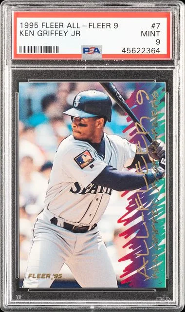 1995 Fleer Ken Griffey Jr. All-Fleer 9 #7 card image