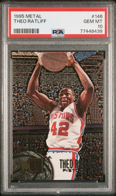 1995 Fleer Metal Theo Ratliff #146 card image