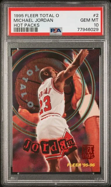 1995 Fleer Michael Jordan Total O #2 card image