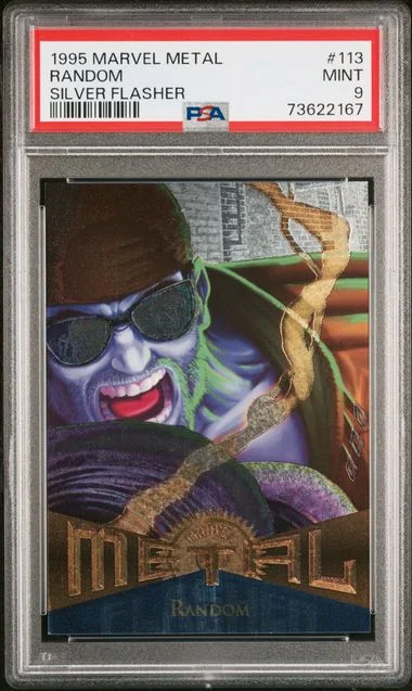 1995 Fleer Random Marvel Metal Silver Flasher #113 card image