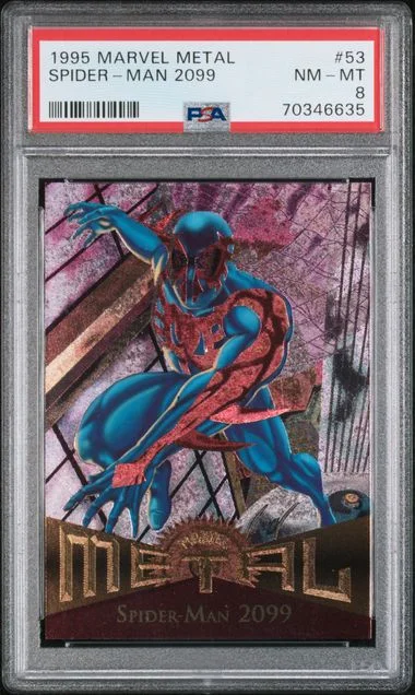 1995 Fleer Spider-Man 2099 Marvel Metal #53 card image