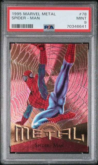 1995 Fleer Spider-Man Marvel Metal #78 card image