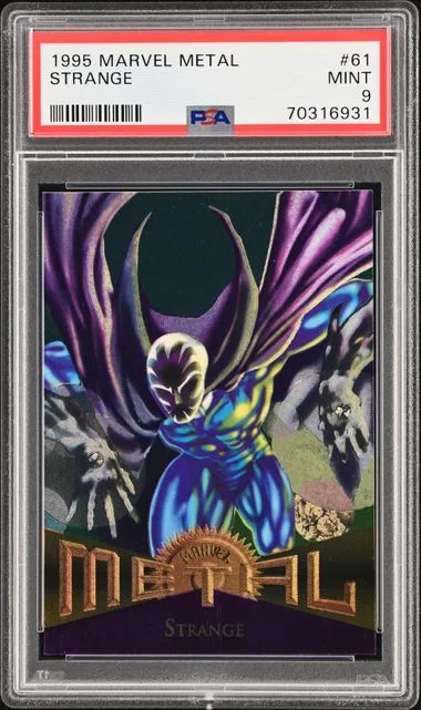 1995 Fleer Strange Marvel Metal #61 card image