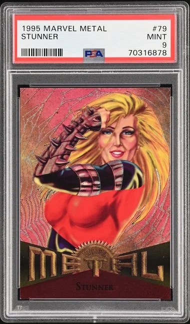 1995 Fleer Stunner Marvel Metal #79 card image