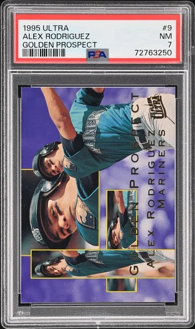 1995 Fleer Ultra Alex Rodriguez Golden Prospect #9 card image