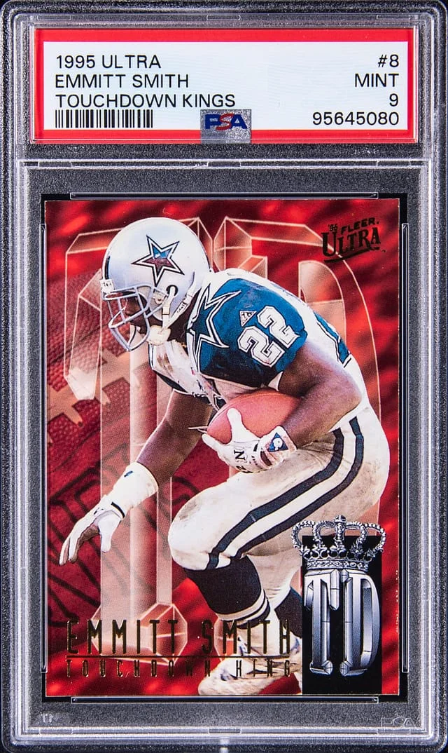 1995 Fleer Ultra Emmitt Smith Touchdown Kings #8 card image