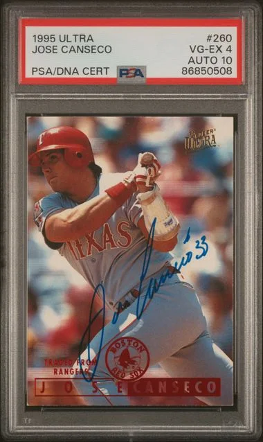 1995 Fleer Ultra Jose Canseco #260 card image