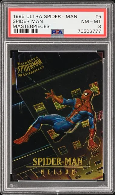 1995 Fleer Ultra Spider-Man Spider-Man Masterpieces #5 card image