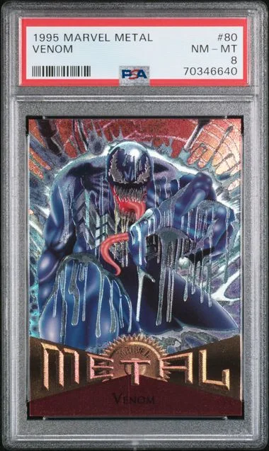 1995 Fleer Venom Marvel Metal #80 card image