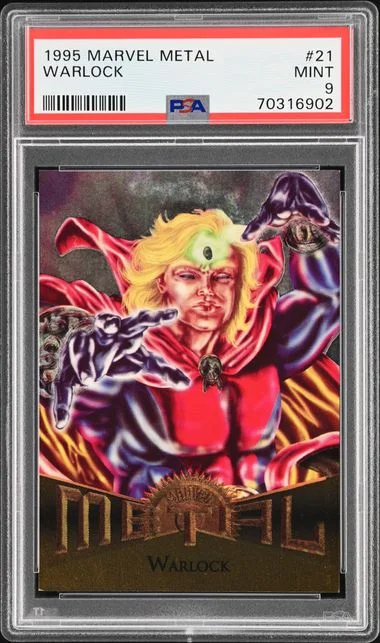 1995 Fleer Warlock Marvel Metal #21 card image