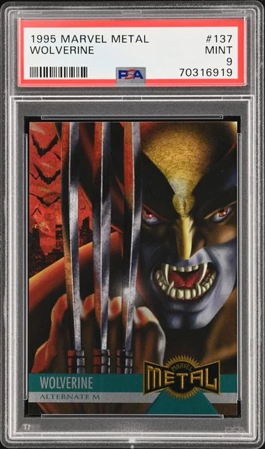 1995 Fleer Wolverine Marvel Metal #137 card image