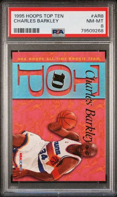 1995 Hoops Charles Barkley Top Ten #Ar8 card image