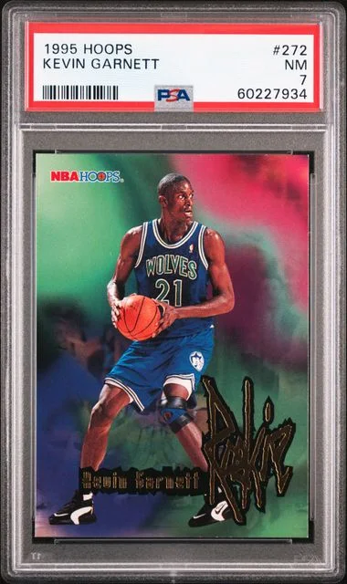 1995 Hoops Kevin Garnett #272 card image