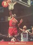 1995 Joan Basket Dominos NBA Greek Michael Jordan #15 card image