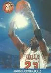 1995 Joan Basket Dominos NBA Greek Michael Jordan #26 card image